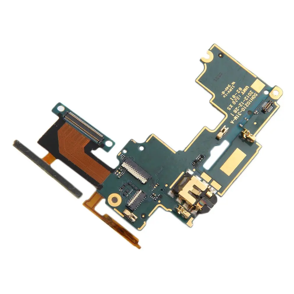 10pcs Earphone Audio Jack Headphone Socket Headset Port Flex Cable Microphone For Samsung Galaxy J6 2018 J600F A6 2018 A600F