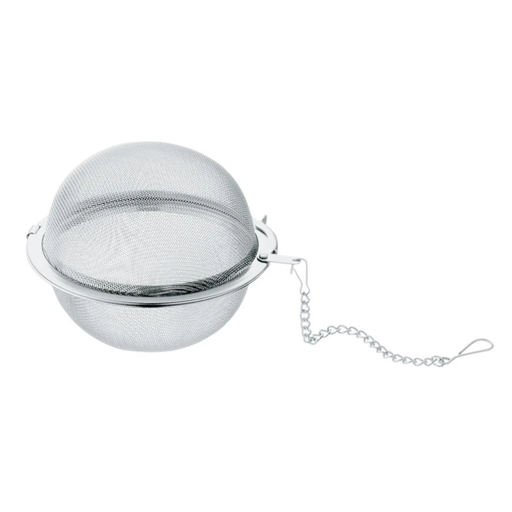 Stainless Steel Tea Infuser Sphere Locking Spice Tea Ball Strainer Mesh Infuser Tea Filter Strainers Kitchen Tools Theezeef Tea Infusers Aliexpress