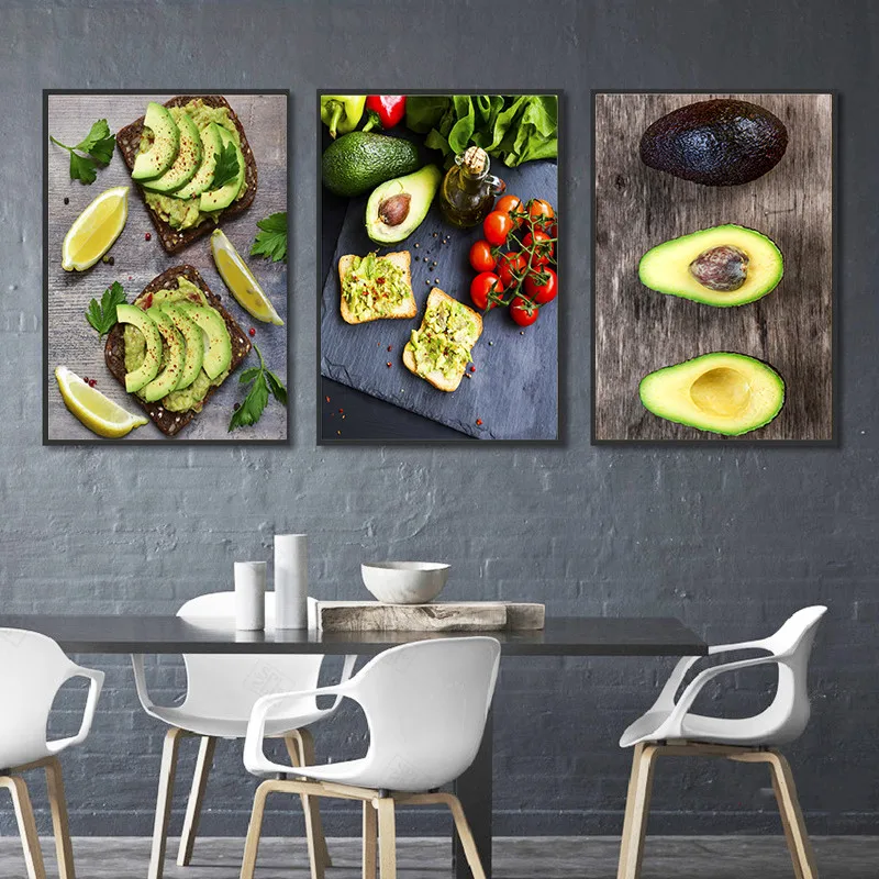 Toasts-with-Avocado-Fig-Fruits-Jam-Canvas-Paintings-Art-Nordic-Decorative-Poster-for-Living-Room-Diner (2)