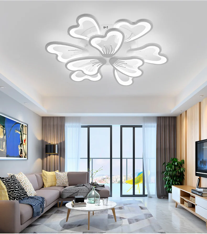 chandelier floor lamp NEO Gleam modern Led Nordic Chandelier Novelty post-modern living room Fixtures bedroom aisle LED ceiling chandelier lighting grey chandelier