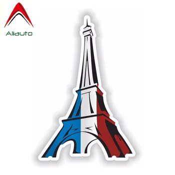 

Aliauto Creative Tour Eiffel Paris France Flag Decal PVC Waterproof Reflective Car Sticker Accessories Vinyl,14cm*9cm