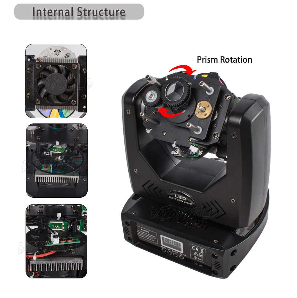 LED Spot 75W Lighting With 3 Face Prism (9)