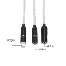 for Lightning to 3 5mm 2 5mm headphone jack adapter for iPhone 8 X 7 plus 5 6 5s 6s 5c for iPad mini Air 2 Pro Audio Converter