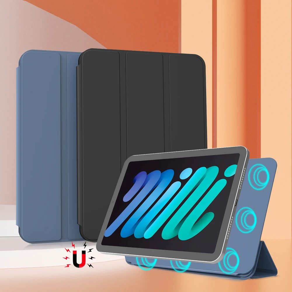 para ipad mini caso magnético suporte trifold smart cover funda para ipad mini caso