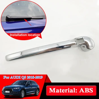 

Exterior Sequin For Audi Q5 2018-2019 Car Styling Car Rear Wiper Trim ABS Chrome External Auto Accessories Sequin Cover