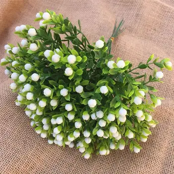 

Leave Branch Artificial Plant 5 Twig Aglaia Odorata Artificial Greenery Faux Plant Home Decor Office Decor