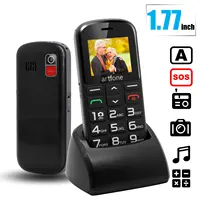 Bar Senior CellPhone Artfone CS182 For Elderly Mobile Phone Wireless FM SOS 1400mAh Celulares Dual Sim 1
