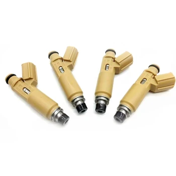 

Set Of 4 Fuel Injector Nozzles For Toyota 2000 - 2014 Corolla Altis 1.8L 23250-22020 23209-22020