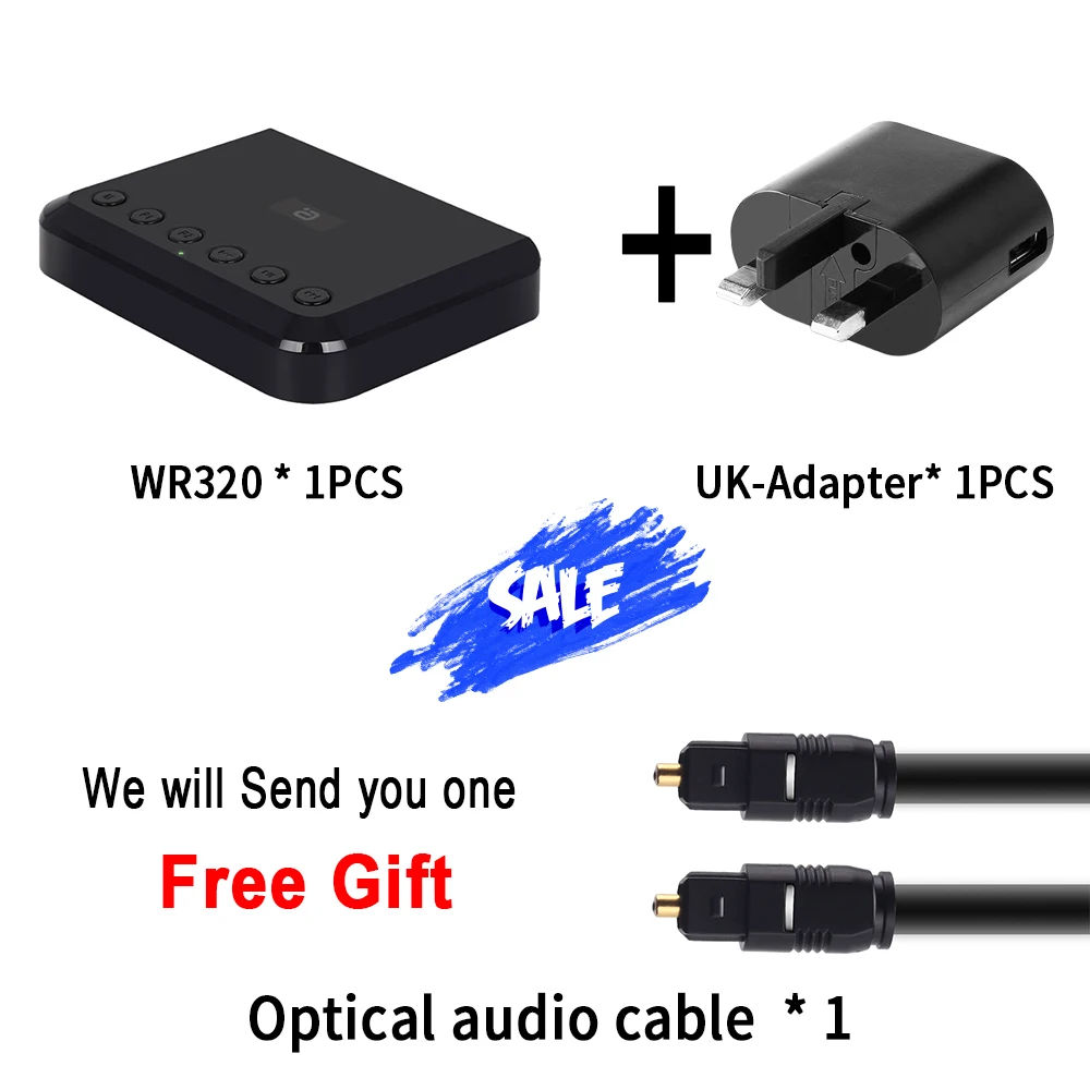 WLAN-Musikadapter – Stream Audio Von Smartphone Zu Lautsprechern Via DLNA/Airplay