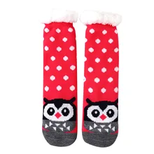 Jaycosin носки в горошек забавные носки мягкие теплые пушистые calcetines navidad забавные носки для женщин и мужчин Теплые Носки для зимы