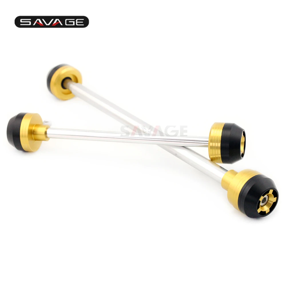 Front Rear Axle Fork Wheel Protector Sliders Falling Protection (39)