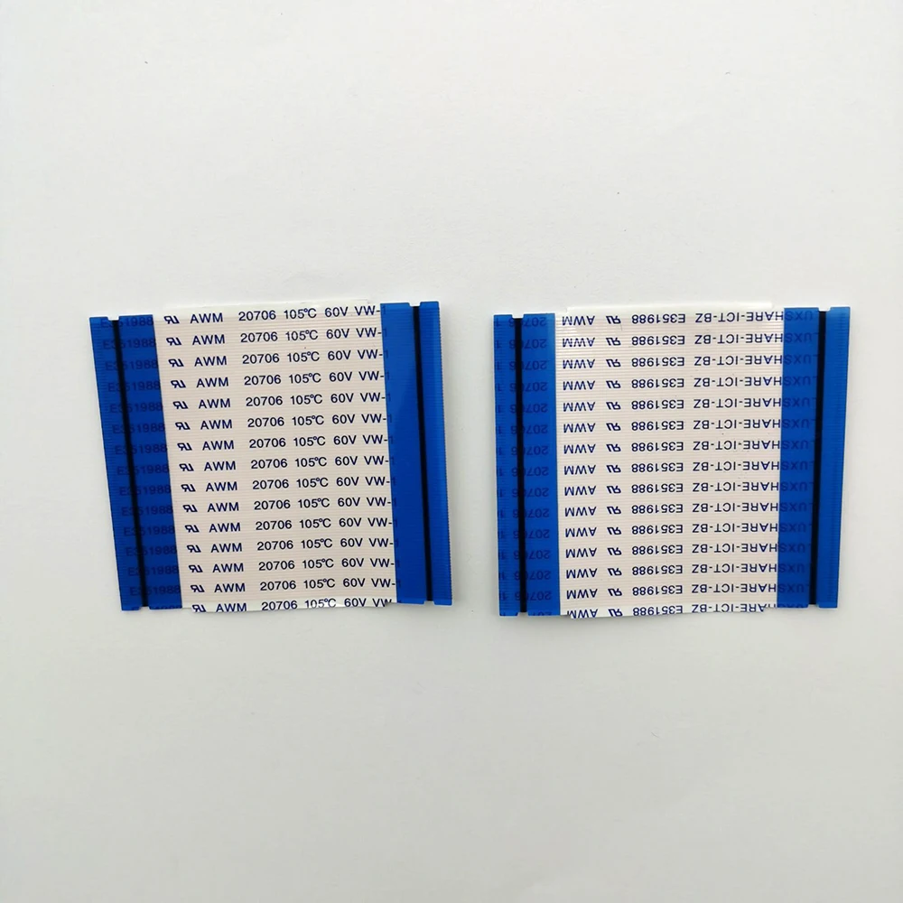 96Pin Flex Cable for T-CON Board 6cmX5cm Without Lock Ribbon Cable Flexible Cables TV Logic Board Connector LCD Screen TV Flex flex cables