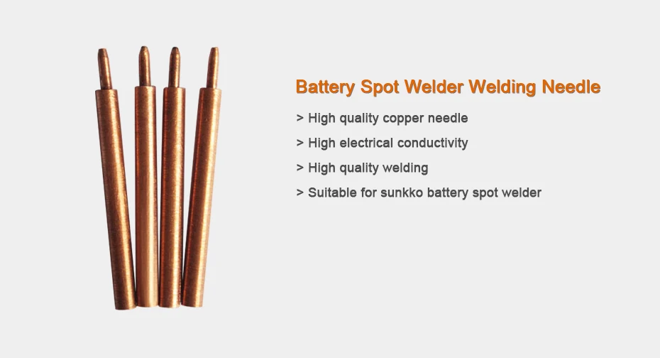 10pcs Spot Welding Pin 3mm Welding Needle Head Alumina Copper Machine with SGS and MSDS Standard For 709A 709AD 