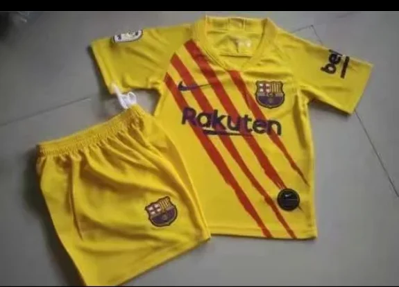 Barcaed Messi Футбольные Майки 19 20 для детей и взрослых F. DE JONG GRIEZMANN MESSI Размер S-4XL одежда для детей