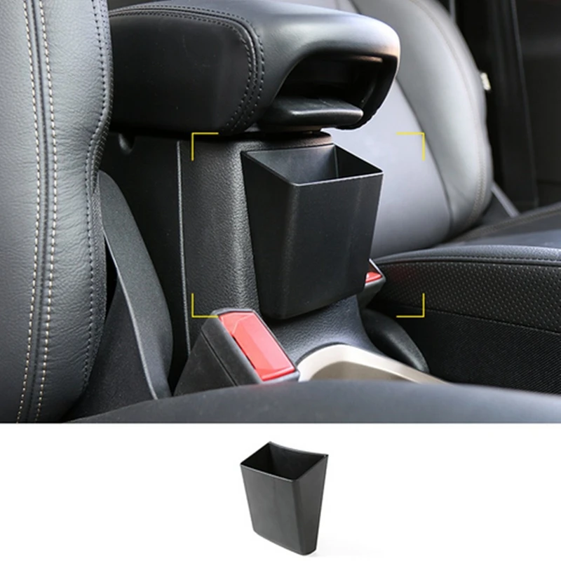 Black Abs Auto Car Exterior Armrest Storage Box for Jeep Renegade