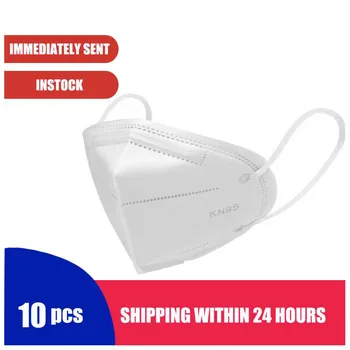 

6 Layers Anti Dust KN95 Masks 1/5/10PCS Face Mask Non-woven Face Masks Particulate Mouth Respirator Safety Masks