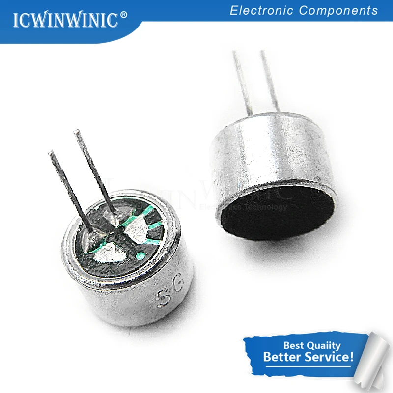 10piece 9.7 * 6.7 Mm Pin Head Electret Microphone Microphone The Microphone (sensitivity 58) In