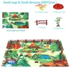 Children's educational early education simulation animal model boy dinosaur world game carpet toy 2