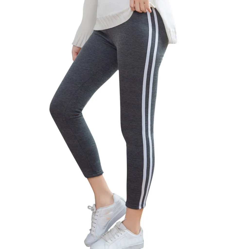 SAGACE, женские штаны в полоску с принтом, эластичные, для силовых упражнений, фитнеса и леггинсы для бега, спорта, женские, для фитнеса, трико, брюки#45