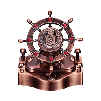 

Home Office Scent Car Perfume Auto Styling Mini Dashboard Decorations ABS Plating Odor Remove Air Freshener Captain Rudder