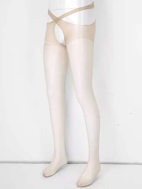 Abbigliamento Intimo Collant Uomo Con Cavallo Aperto Leggings