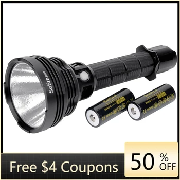 

2020Newest!Ultra Bright 26650 LED Flashlight High Power 5500LM Tactical 18650 Light Cree XHP70.2 With ATR 2 Groups Ramping