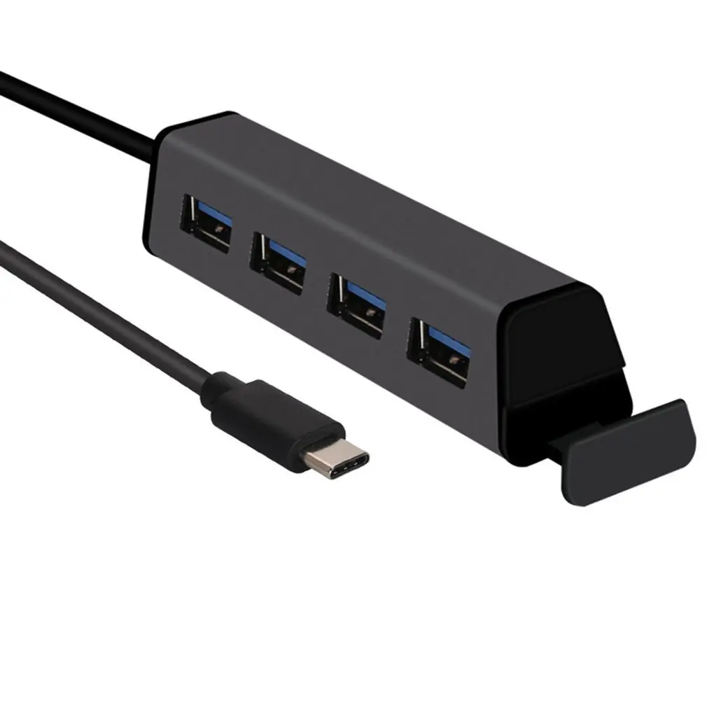 3 USB 3,0 концентратор Алюминиевый мульти-в-одном кард-ридер концентратор с подставкой для мобильного телефона - Цвет: 3