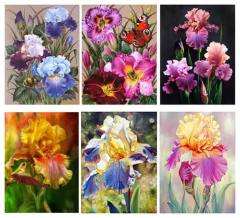 

Yikexin Diamond Embroidery Butterfly flower Rhinestones Pictures Diamond Mosaic Sale FuII Round Cross Stitch Art Home decoration