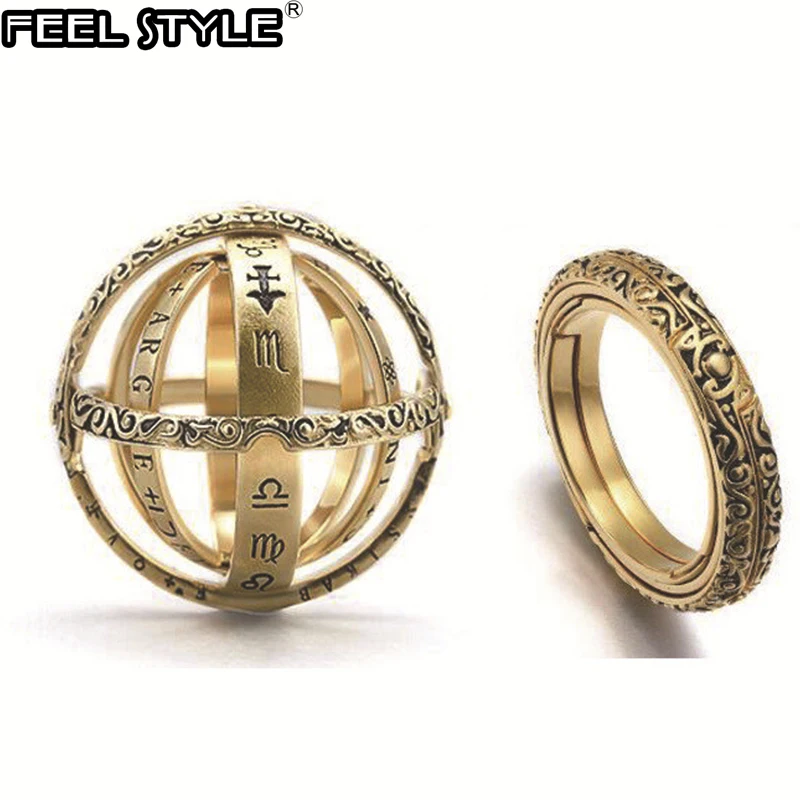 Tready Astronomical Sphere Ball Ring Cosmic Finger Couple Lover Rings For Men Jewelry Rings Aliexpress