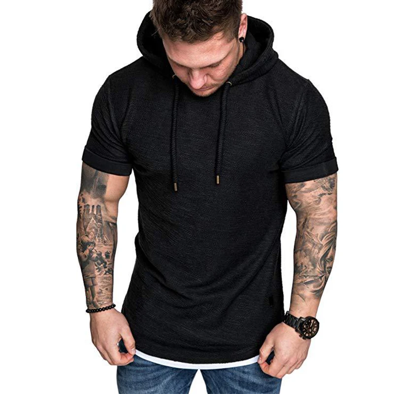 Men's Quick Dry Crossfit Bodybuilding t-Shirt Fitness Training Sport t-Shirt Workout Top Running Tshirt Hoodie Gym Clothing short sleeve t shirt sport t shirt running t shirt running t shirts men t shirts