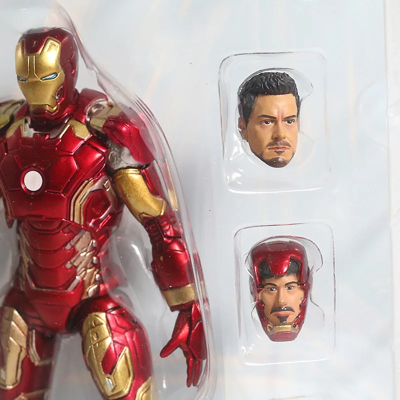 Marvel выбор бесконечная серия Железный человек Mark MK43 XLIII Armor ПВХ фигурка Коллекционная модель игрушки