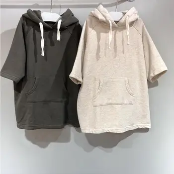 

2020 Autumn New Girls Long Sweatshirt Casual Girls Pocket Hooded Sweatshirt Sweater Children's Clothing