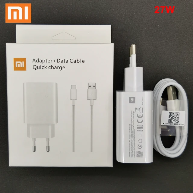 Chargeur pour smartphone Xiaomi Redmi Note 9, 9 Pro, 8, Redmi 9, 8