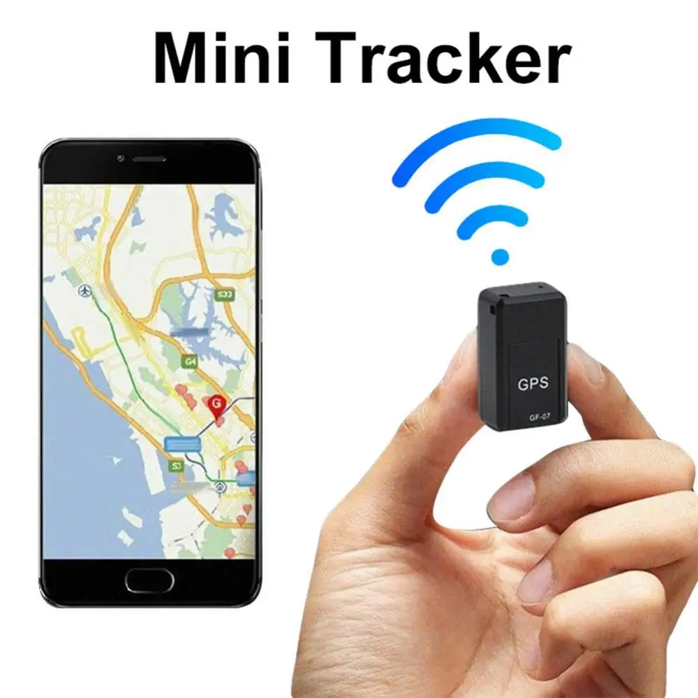 GF-07 Car Anti-Theft Magnetic Mini GPS Locator Tracker GSM GPRS Real Time Tracking Device Car Accessories Car Products