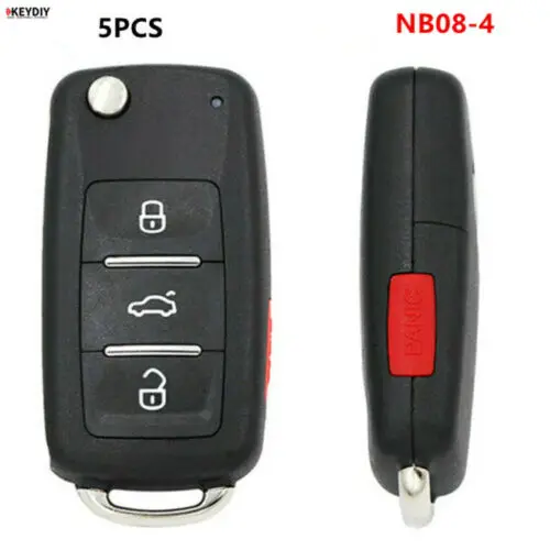 KEYECU универсальный пульт дистанционного nb-серии для KD900 KD900+ URG200, KEYDIY пульт дистанционного управления для NB08-3+ 1(все функции в одной клавише) 5 шт./партия