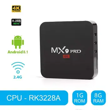 

MX9PRO Android TV Box S905X 4K Wifi Smart TV Box with HD IPTV Europe DE UK Italy Arabic French Russia IP TV Channels NOKETV