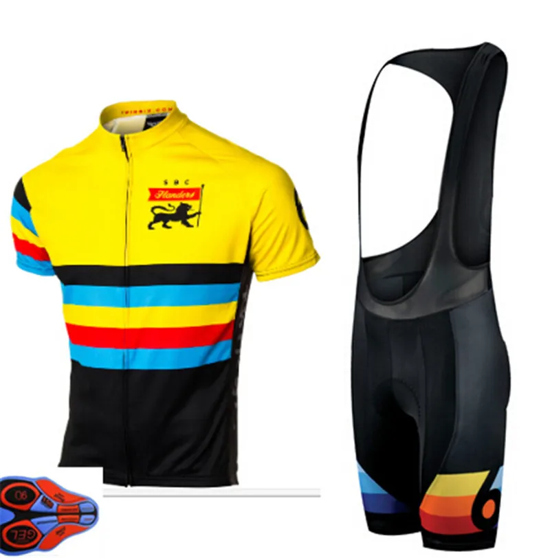 17 Ropa Ciclismo pro team Твин Сикс Велоспорт Джерси быстросохнущая Спортивная Джерси велосипедная одежда велотрусы 9D гелевая накладка - Color: 17