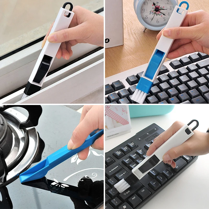 

Multifunctional Computer Window Crevice Cleaning Brush Window Groove Keyboard Nook Dust Shovel Window Track Cleaning Tool