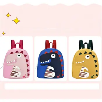 

Toddler Kids Children Boys Girl Backpack Cute Cartoon Dinosaur Backpack Schoolbag Rucksack Satchels