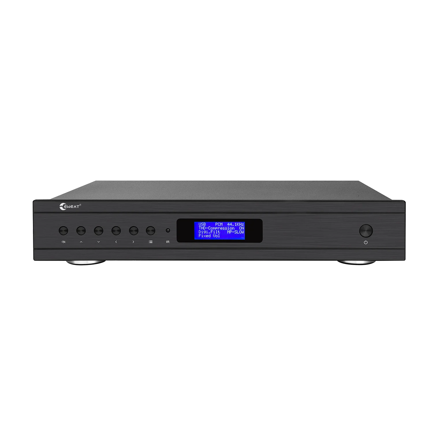 EWEAT D20 ES9038PRO XU208 DSD DAC UBS AES COXIAL Input Balanced Headphone Amplifier XLR RCA Line Out HIFI Decoder Preamplifier