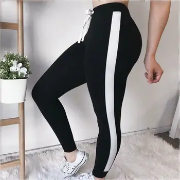 

Autumn New Fashion Women Casual High Waist Yoga Sports Pants Female Fitness Running Gym Trousers Sportwear Outfits