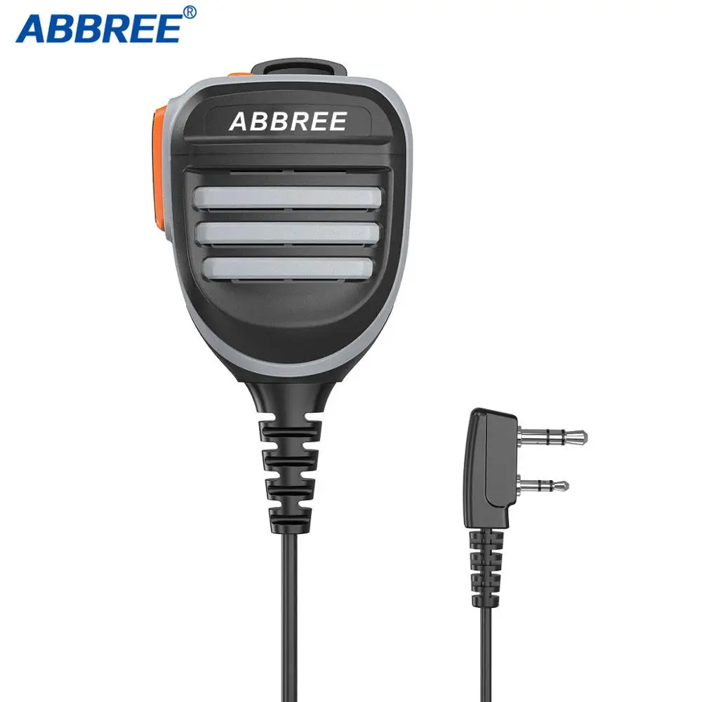 ABBREE AR 780 PTT водонепроницаемый плечевой динамик микрофон для Kenwood TYT Baofeng