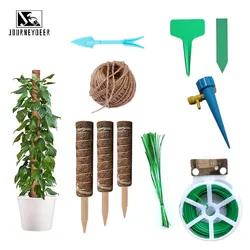 Poteau d'escalade pour plantes, outil de jardin, 30/40/50cm, bâton de mousse de coco, Support extensible pour plantes grimpantes, vignes et plantes grimpantes 