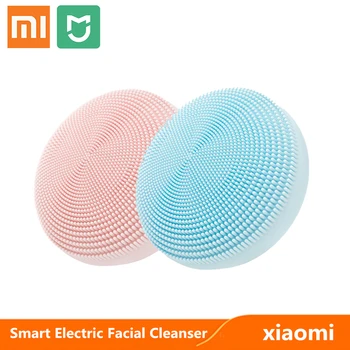 

Xiaomi Mijia Electric Sonic Facial Cleanser Silicone Vibration Massage Brush IPX7 Waterproof Face Skin Deep Cleansing Instrument