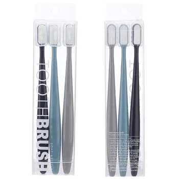 

6Pcs(2boxs) Bulk Price Nanometer Toothbrush Family Packing Supper Soft Toothbrush Adult Oral Cleaning Tool Small Head Teethbrush