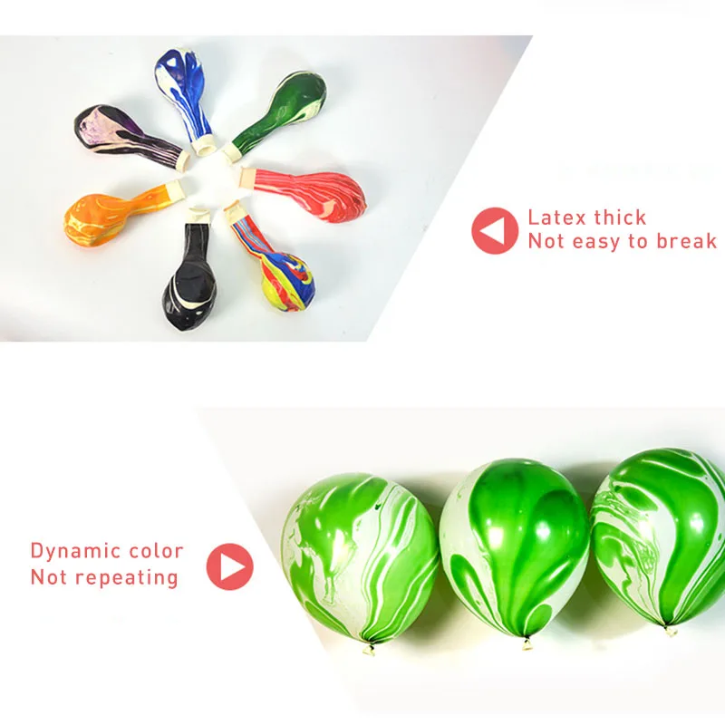 100pcs/set Birthday Party Decoration Balloon Kids Toy Camouflage Balloon 12 Inch Painting Balloons Colorful