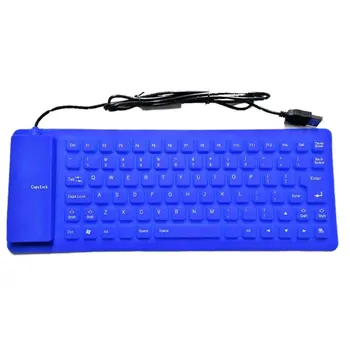 

Portable USB Keyboard Flexible Water Resistant Soft Silicone Gaming keyboard for Tablet Computer Laptop PC