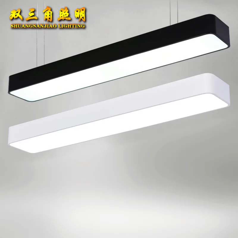 

LED Ceiling Lamp Hanging Line Lamp Modern Minimalist Aluminum Chandelier Strip Office Living Room Hallway Corridor Lights