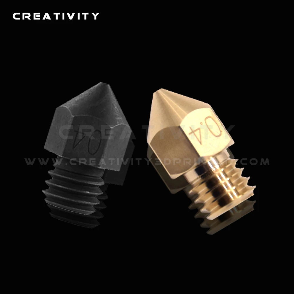 CR10S PRO Hotend Swiss MK8 Hardened Steel Nozzle Heatsink Titanium Block Heat Break 3D Printer Parts Upgrade Kit for CR10S PRO