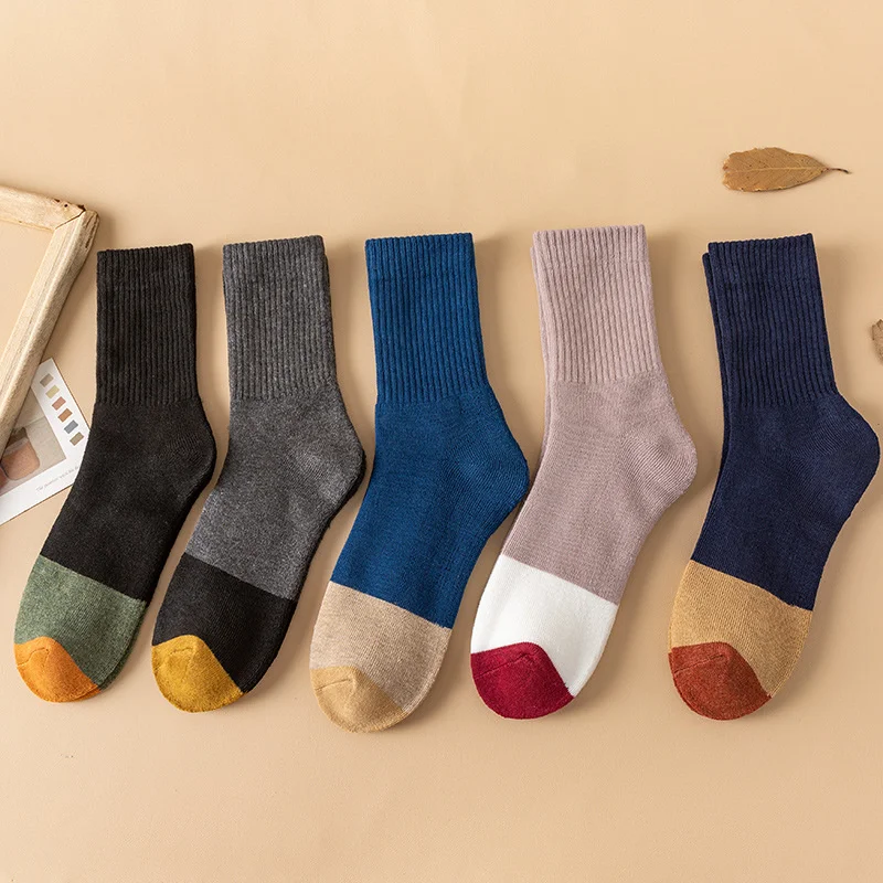 Носки мужские зимние махровые теплые утепленные 3 цвета плюшевые для дома 21 дюйм |